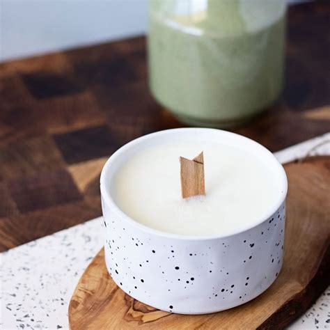 Coffee Cake DIY Wood Wick Candles: Candle Making Guide