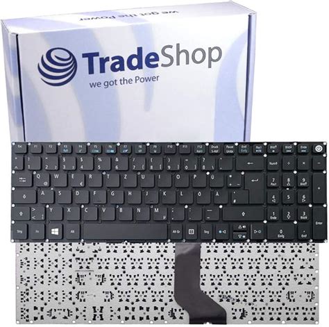 Trade Shop We Got The Power Original Laptop Tastatur Deutsch DE QWERTZ