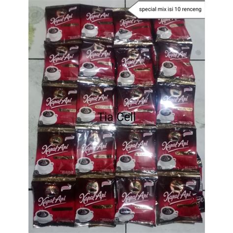 Jual Kopi Kapal Api Special Mix Renceng Isi 10 Saset Shopee Indonesia