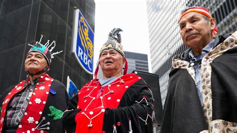 Wetsuweten Hereditary Chiefs Urge Banks To Snub Tc Energy Bonds Ctv