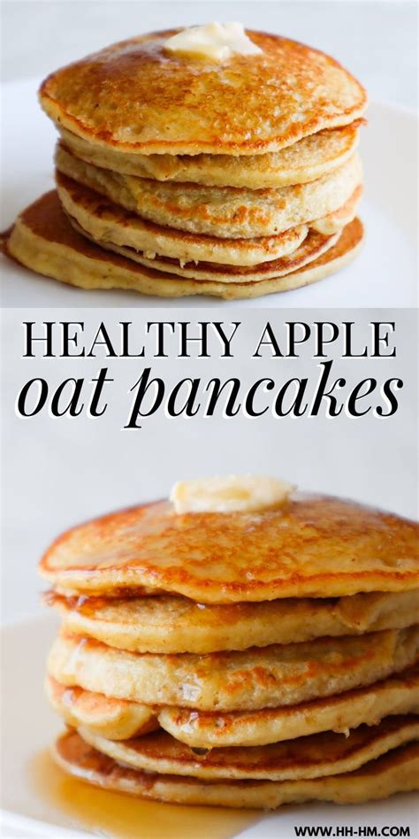 Healthy Oatmeal Apple Pancakes Flourless And Easy Her Highness Hungry Me Recipe Oatmeal