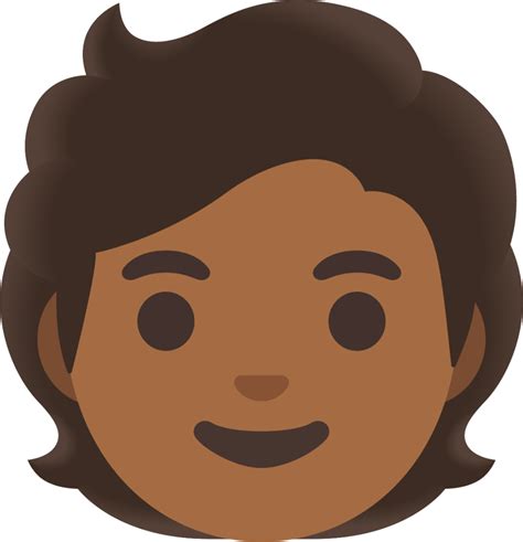 Adult Medium Dark Skin Tone Emoji Download For Free Iconduck