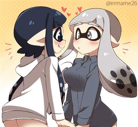 Black And White Squids Splatoon Know Your Meme