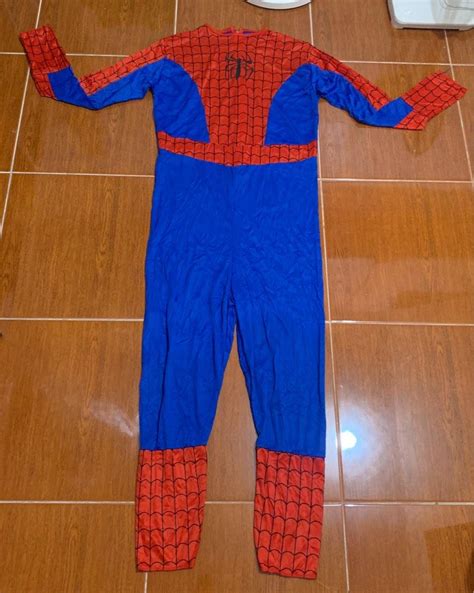 ADULT SPIDER MAN COSTUME, Men's Fashion, Tops & Sets, Sets ...