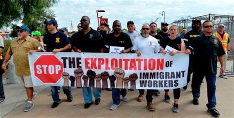 Teamsters Say ‘immigrant Rights Workers Rights Workers World