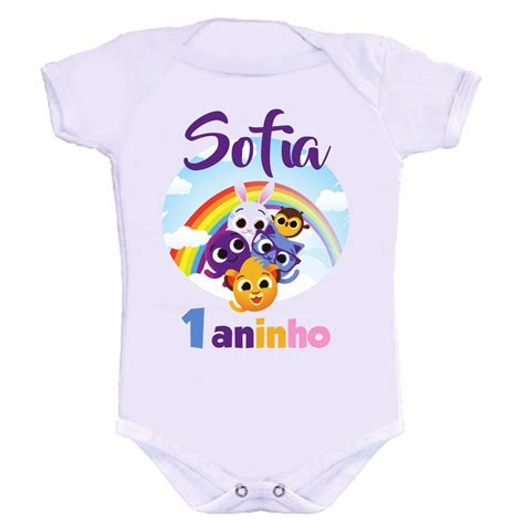 Body Baby Bolofofos Personalizados Nome Shopee Brasil