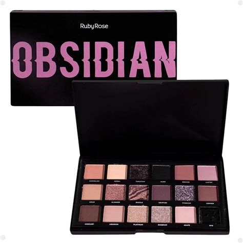 OBSIDIAN PALETA DE SOMBRAS PRECIOUS RUBY ROSE