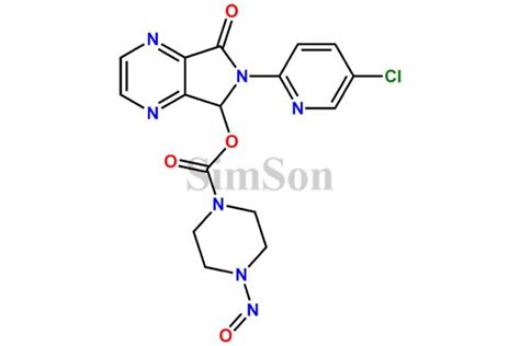 N Nitroso N Desmethyl Zopiclone CAS No NA Simson Pharma Limited