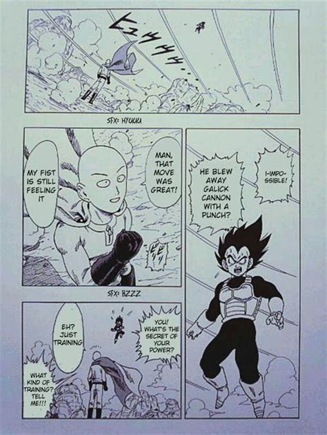 Saitama Vs Vegeta Spin Off Manga Read It Here Anime Amino