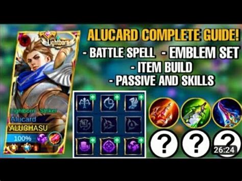 ALUCARD 100 DAMAGE HACK BUILD BUILD TOP 1 GLOBAL IMMORTAL BUILD