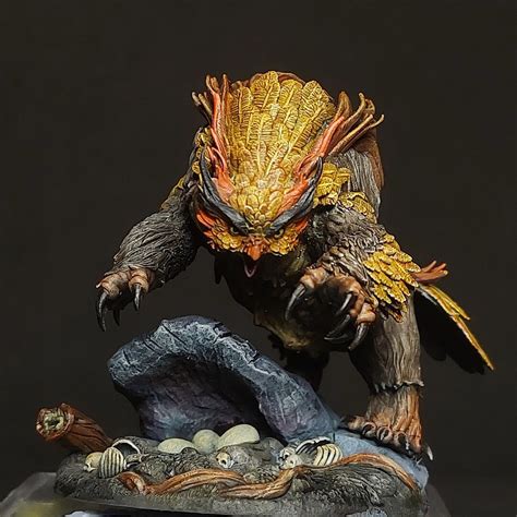 Owlbear Miniature Painted Dnd Mini Dungeons and Dragons - Etsy