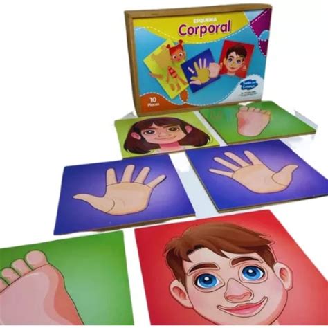 Quebra Cabeca Corpo Humano - Quebra Cabeça Corpo Humano Esquema Corporal Educativos 10pç - Futura ...