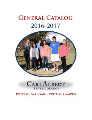 Fillable Online Carlalbert Casc Catalog Final Final Version