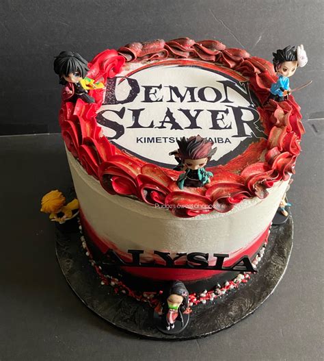 Nezuko Demon Slayer Cherry Blossom Cake Edu Svet Gob Gt