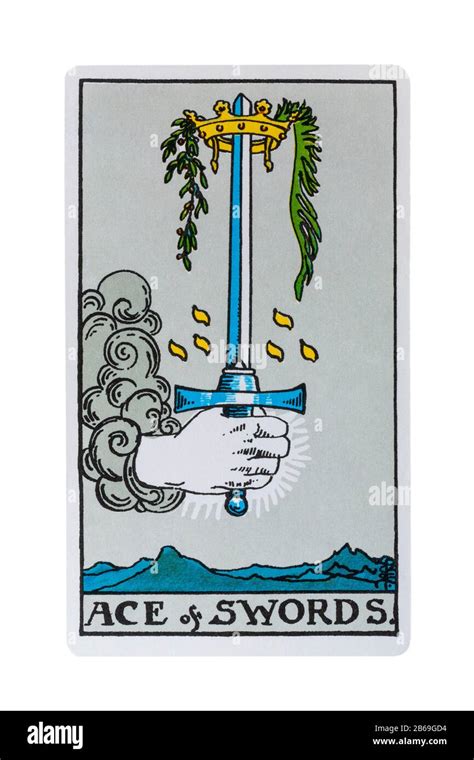 Ace Of Swords Tarot Card Hi Res Stock Photography And Images Alamy