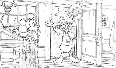 Mickey Donald Coloring Page by Richard67915 on DeviantArt