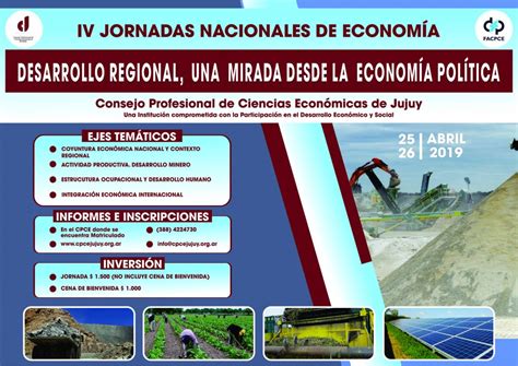 IV Jornadas Nacionales de Economía Consejo Profesional de Ciencias