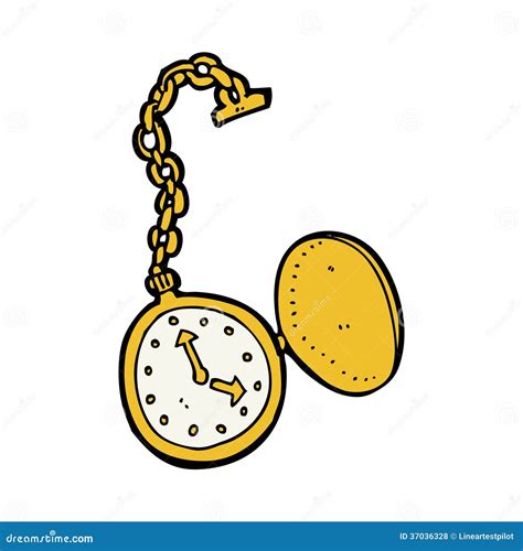 Cartoon Old Watch Royalty Free Stock Photos Image 37036328