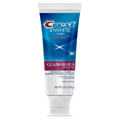 Pack Crest D White Luxe Glamorous Whitening Toothpaste Vibrant Mint