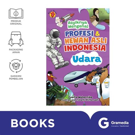 Asyiknya Mengenal Profesi Dan Hewan Asli Indonesia Udara Lazada