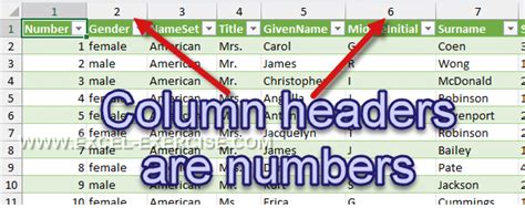 How To Find The Column Number In Excel