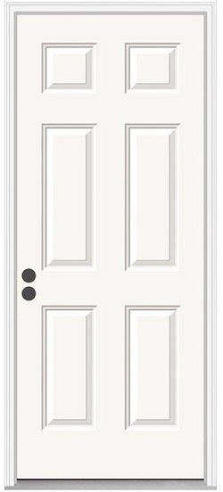 6 Panel Steel Door | Better Shopping USA