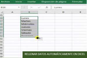 Rellenar Datos Autom Ticamente Excel Excel B Sico Tecpro Digital