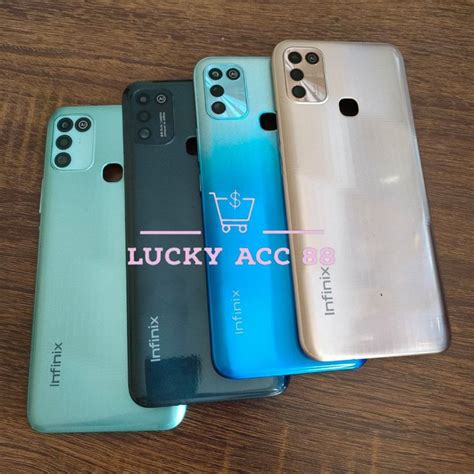Tombol Backdoor Rear Casing Infinix Hot Play Bekdor Backdor Cover Housing Casing Volume