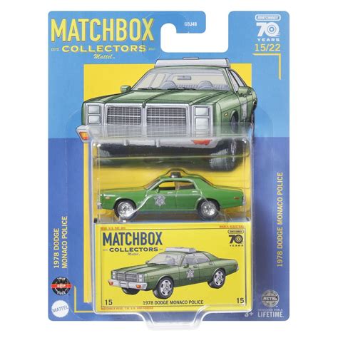 Matchbox Collector 2023 15 1978 Dodge Monaco Police Son Of Qrows Geek Shop