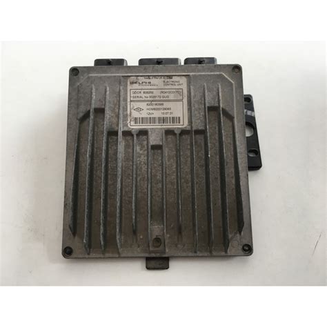 Engine Ecu Delphi Ddcr R C C Renault Hom