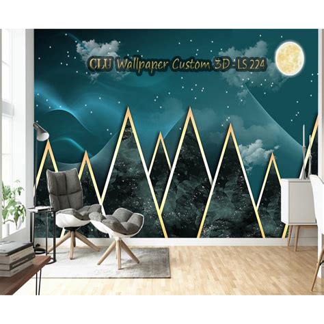 Jual Pusat Cetak Printing Wallpaper Dinding 3d Custom Gambar Marmer