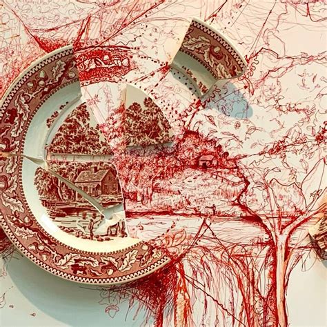 Fragmented” This Artist Damaged Porcelain Into Beautiful Works Of Art