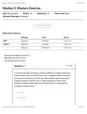 Module Mastery Exercise Wc Pdf Module Mastery