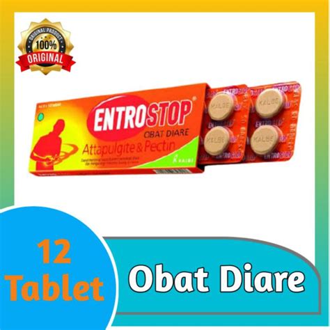 Jual Entrostop Tablet Obat Diare Shopee Indonesia