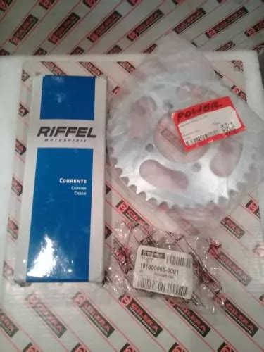 Kit Transmision Corona Piñon Cadena Riffel Gilera Vc 150 en venta en