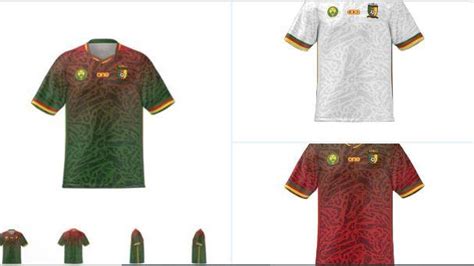 Voici Les Maillots One All Sports Du Cameroun Pour La Can Lebledparle