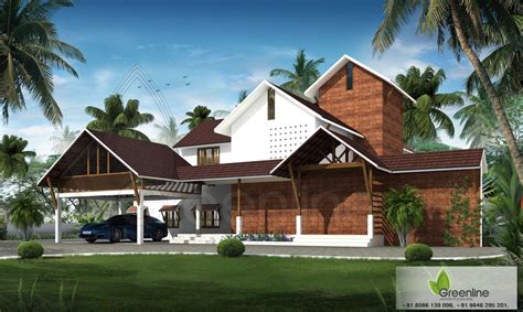 Traditional Kerala Home Exterior Design