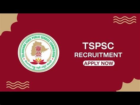 Tspsc Recruitment For Vacancies Pay Scale Up To Pm