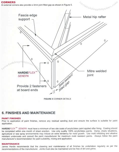 Hardiflex Senepa Fiber Cement Fascia Board Installation Philippines