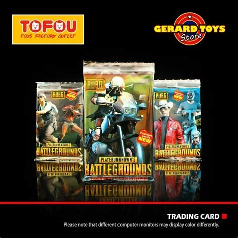 Jual Mainan Kartu Pubg Battlegrounds Tipe 2 Trading Cards Game Hologram