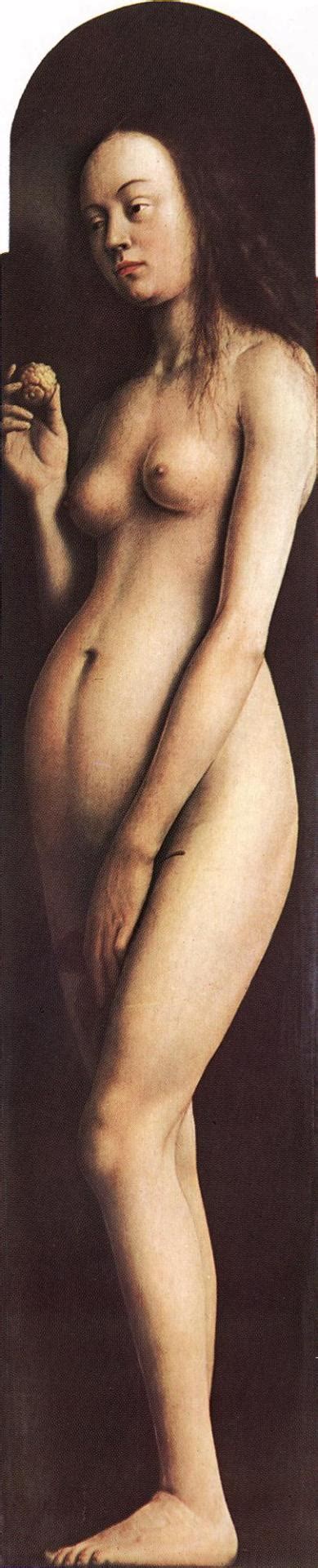 Jan Van Eyck Eve From The Right Wing Of The Ghent Altarpiece