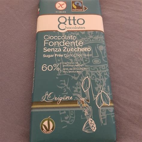 Otto Chocolates Cioccolato Fondente Senza Zucchero Review Abillion