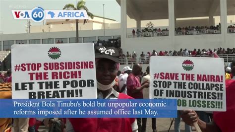 Voa Africa Millions Of Nigerians Struggle With Worst Cost Of Living