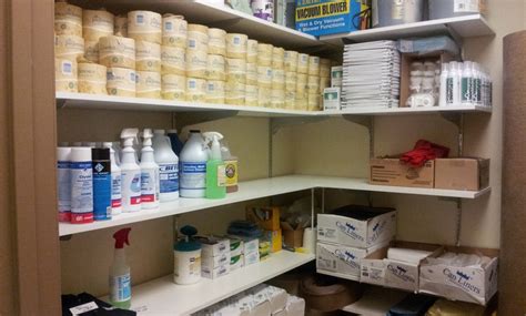 What Our Janitorial Closet Look Like Home Organization Janitorial