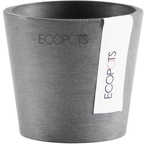 Ecopots Pflanztopf Amsterdam Mini Grau Cm Kaufen Bei Obi