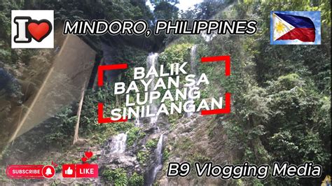 BALIK BAYAN SA LUPANG SINILANGAN MINDORO PHILIPPINES MULI TAYONG