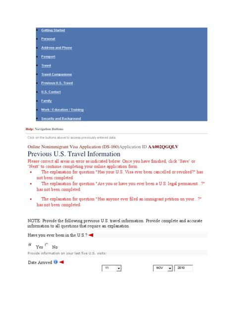 E Visa Application Pdf Travel Visa Permanent Residence United States