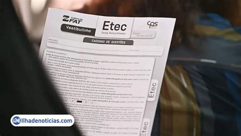 Vestibulinho Etec 2026 Resultado - ETEC divulga resultado do Vestibulinho 2026; Matrículas devem ser ...