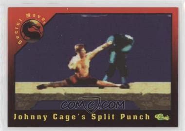 1994 Classic Mortal Kombat - [Base] #61 - Secret Move - Johnny Cage's Split Punch