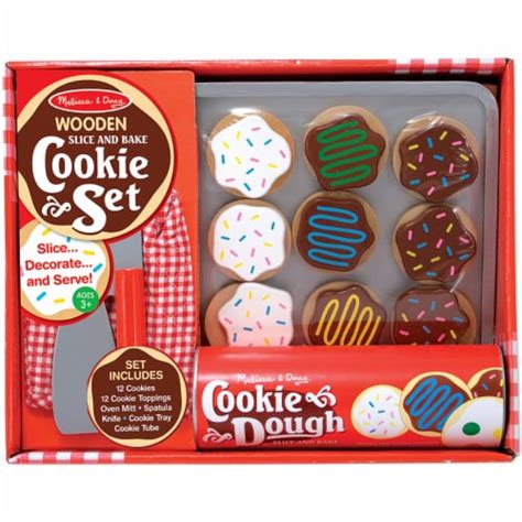 Melissa & Doug® Wooden Slice And Bake Cookie Set, 1 ct - Kroger